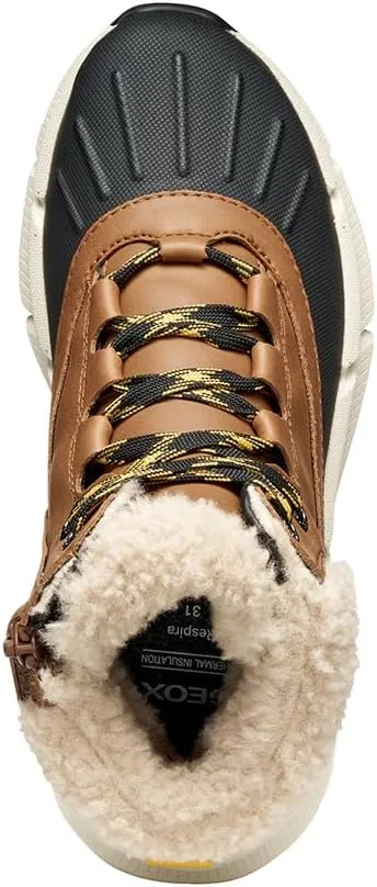 Детские ботинки для мальчиков J Flexyper Plus Boy Geox, Brown Yellow — фото 3