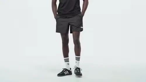 Мужские шорты на завязках Sprinter Adidas Originals, черный — фото 2