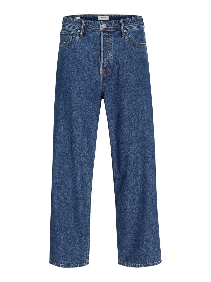 Джинсы Jack & Jones Junior Baggy Jeans 'JJIALEX' синего цвета