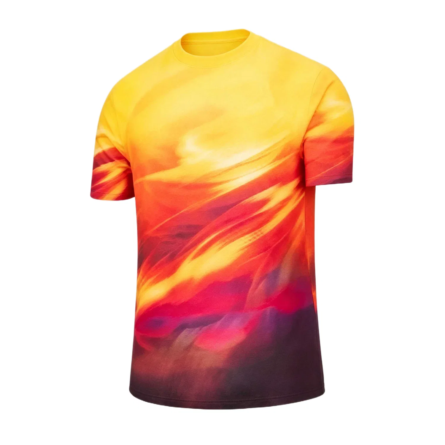 Детская быстросохнущая футболка с круглым вырезом Citrus Orange HOKA ONE ONE, Citrus Orange — фото 3