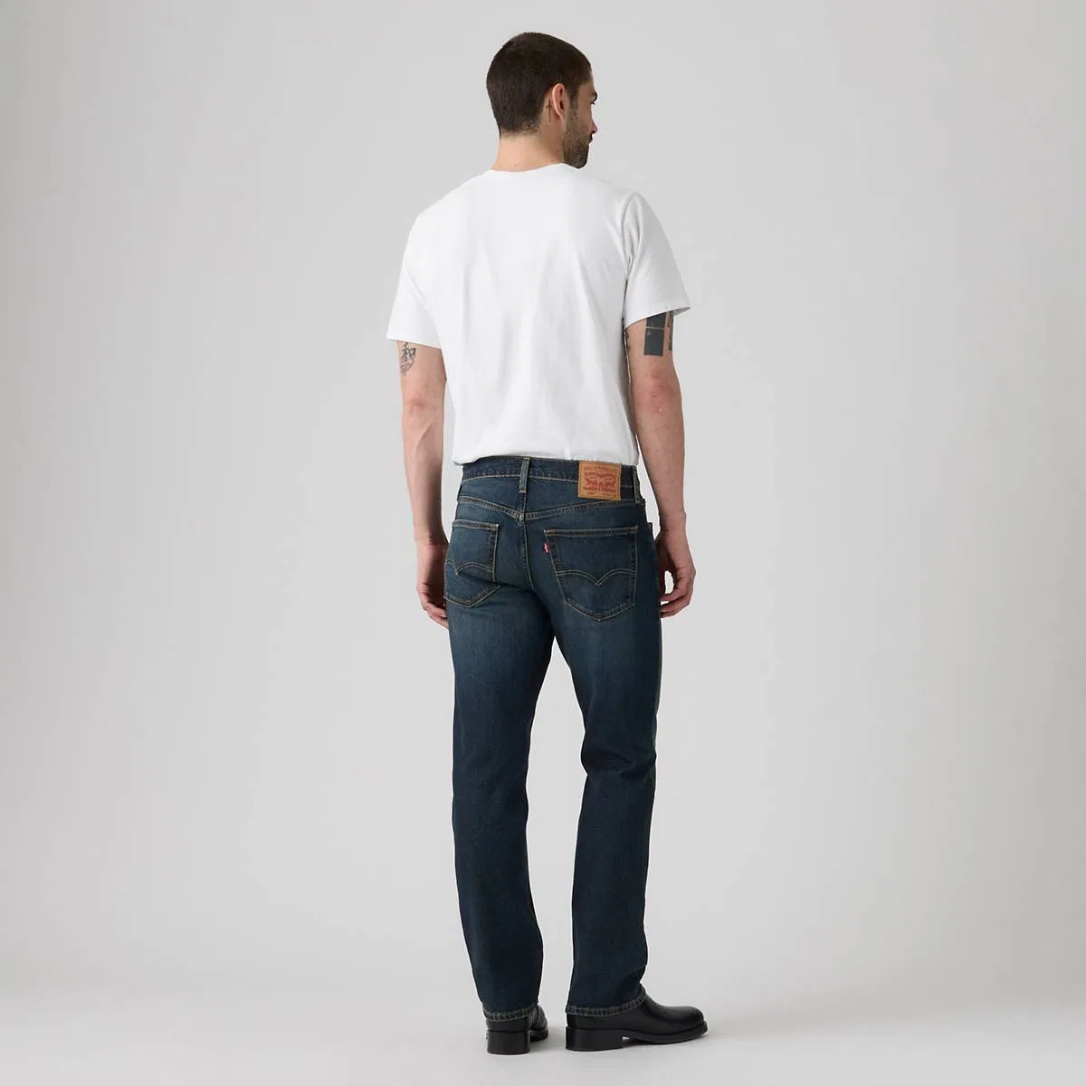 свободные прямые мужские джинсы 559 Levi's, Rhyme And Reason - Dark Wash — фото 3