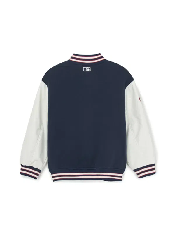 Спортивная куртка-пуховик с нашивкой, SPORTIVE Mlb Kids, navy — фото 3