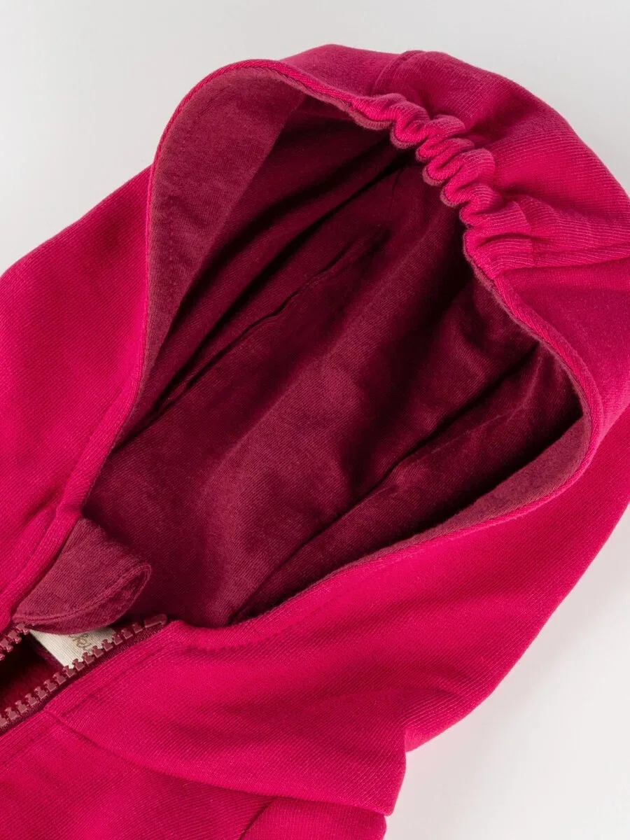 Толстовка на молнии SIGIKID 'Sweatjacke' розового цвета — фото 4