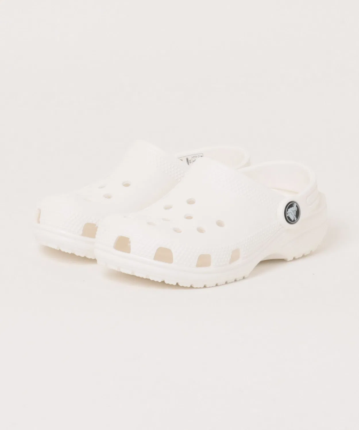 Детские сабо с открытой пяткой, с ремешком, модель Classic Clog K, crocs, White
