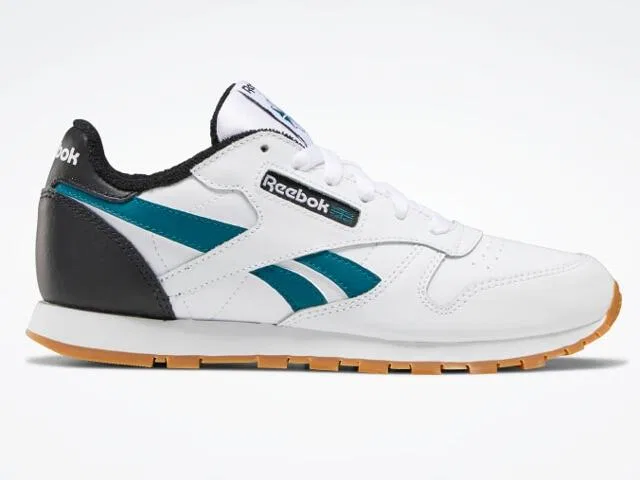 Детские кожаные кроссовки Classic Leather Reebok, Weiß — фото 2
