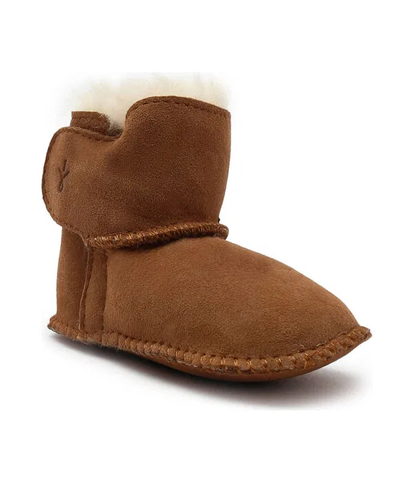 Детские снежные ботинки на меху Baby Bootie Emu Australia, коричневый