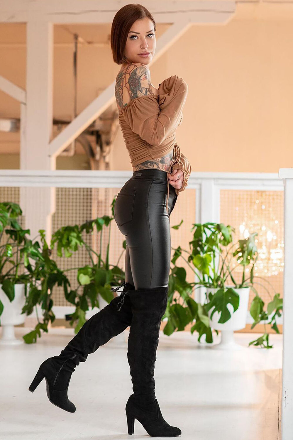 Ботинки Fashion Nova AMAYA01, черный