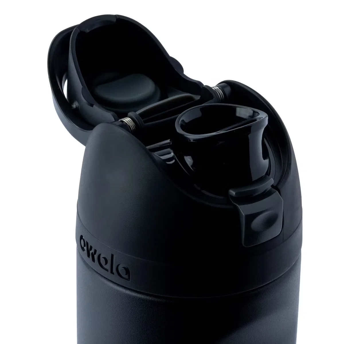 Детская бутылка для воды 470 мл с трубочкой FreeSip Owala, Very Very Dark — фото 3