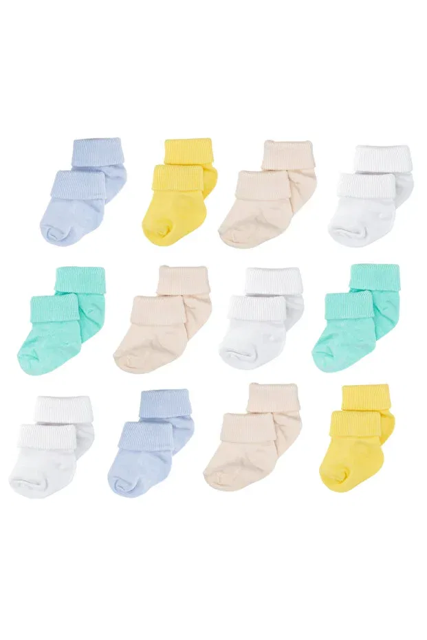 Детские носки для новорожденных хлопковые Basics Novibaby, Summer Boy — фото 2