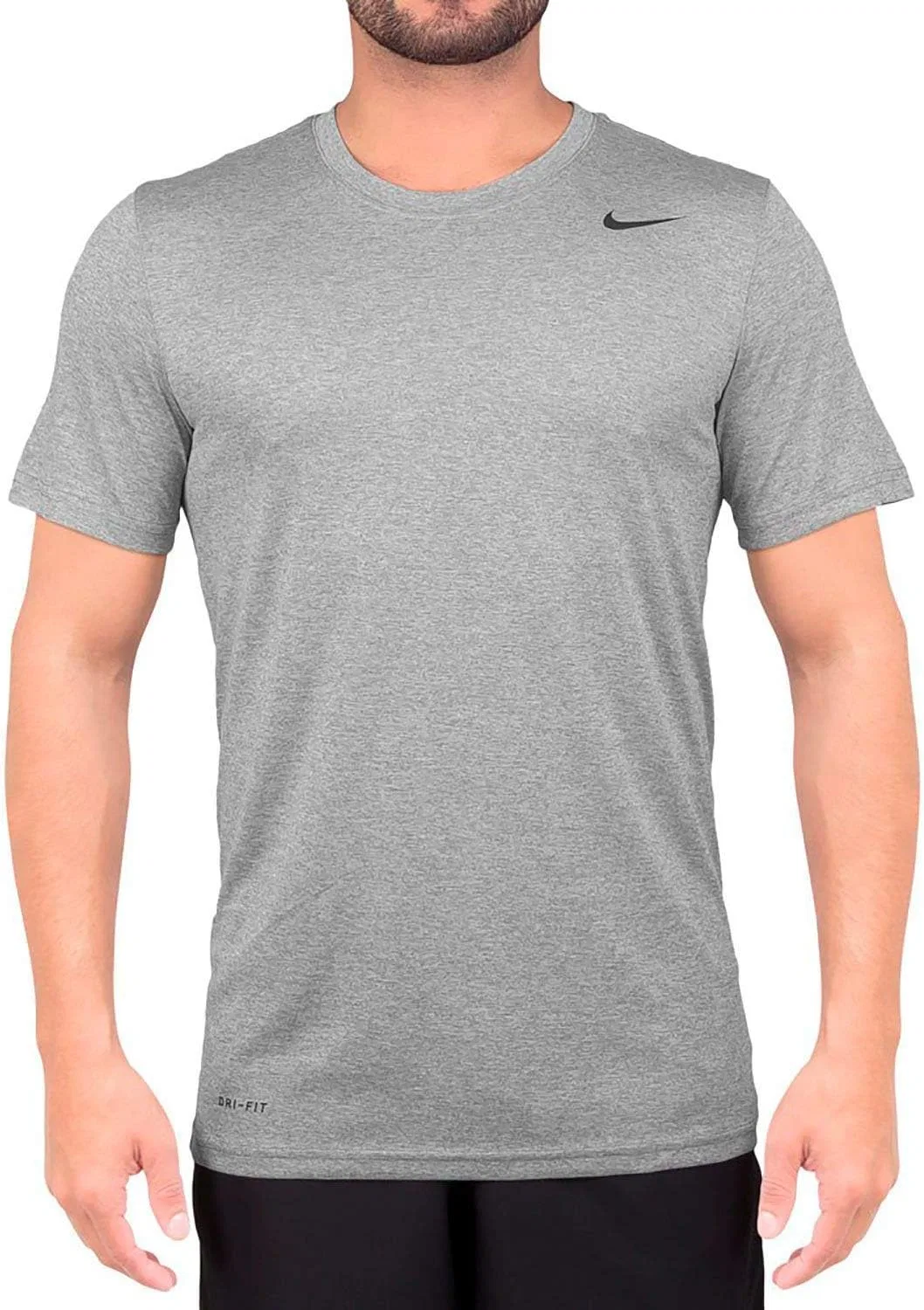 Мужская футболка Dry Legend 2 Nike, Dark Grey Heather/Black/Black