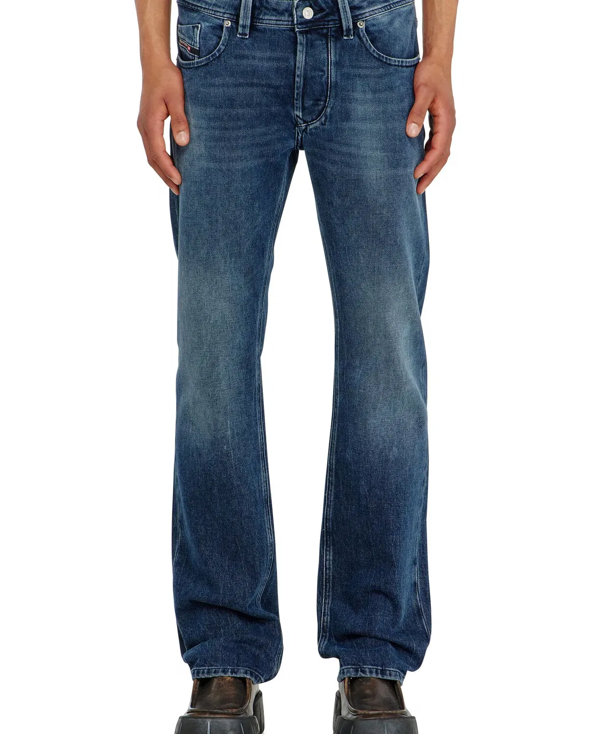 Мужские джинсы прямого кроя 1985 Larkee Diesel, Azul Denim