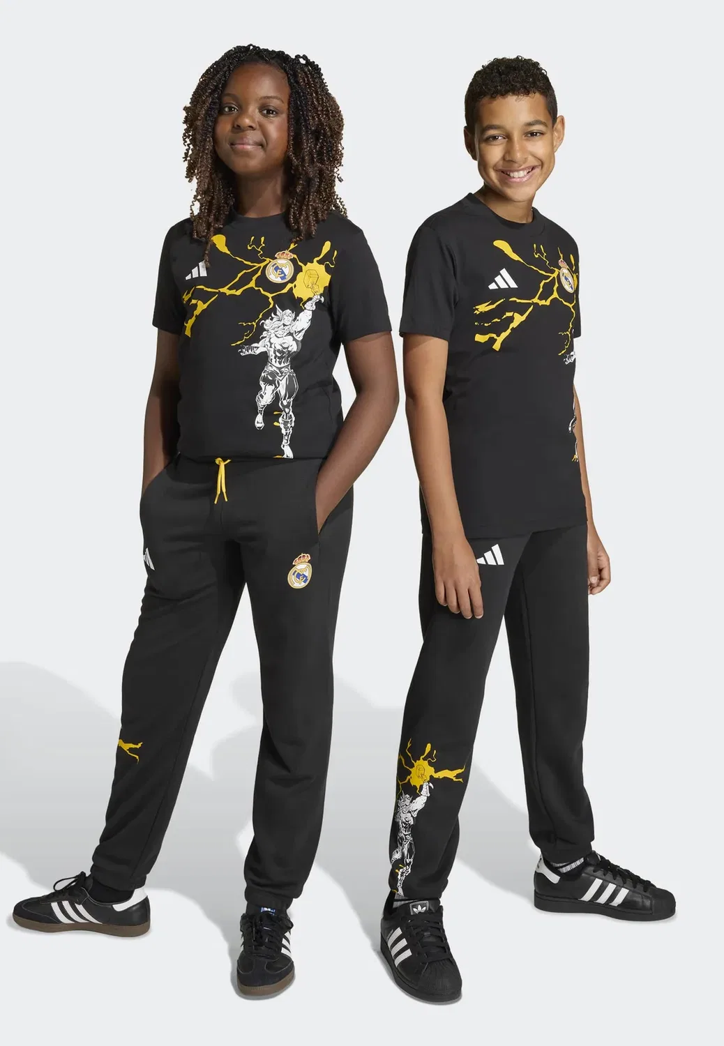 Настоящие спортивные штаны Marvel PNY унисекс Adidas Performance, Black