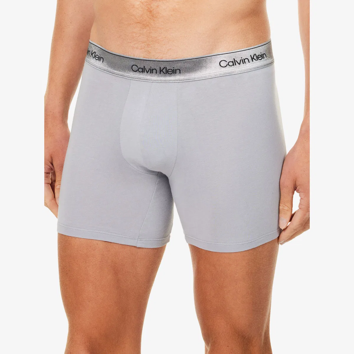 Комплект Icon из трех боксеров из эластичного хлопка Calvin Klein, мультиколор — фото 4