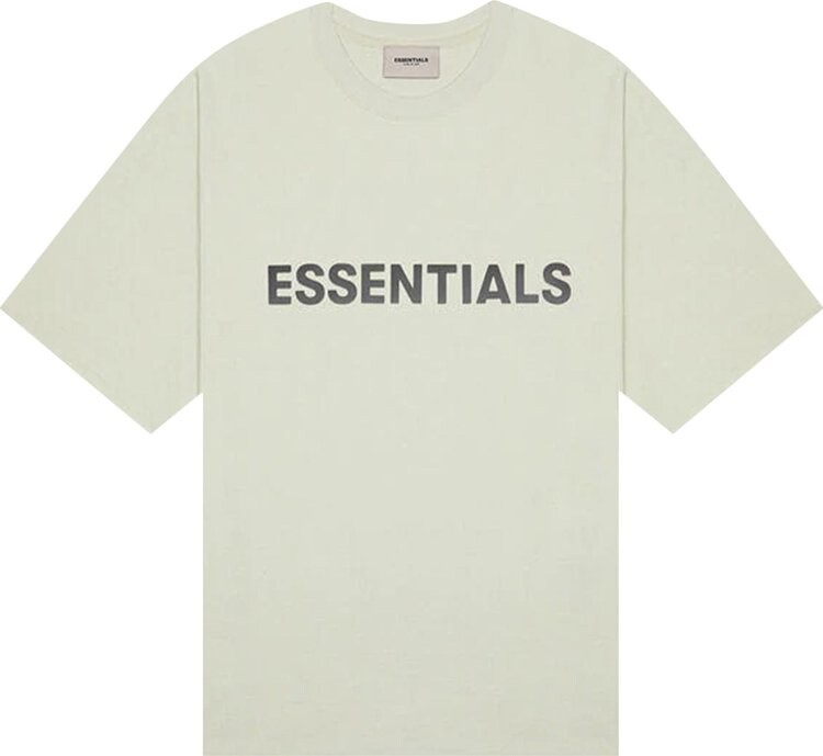 

Футболка Fear of God Essentials T-Shirt 'Sage', загар, Серый, Футболка Fear of God Essentials T-Shirt 'Sage', загар