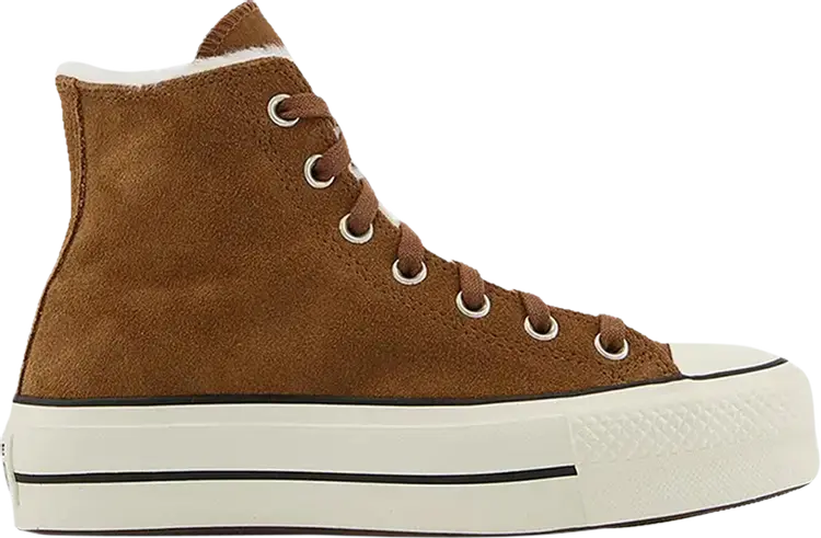 Кроссовки Converse Wmns Chuck Taylor All Star Lift High Clove Brown, коричневый