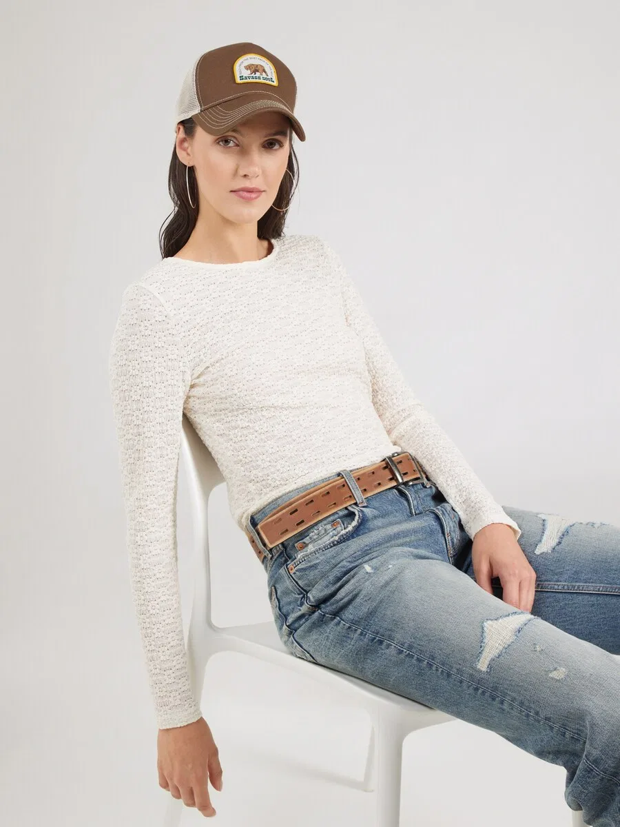 Топ LEVI'S 'Anika' белого цвета — фото 2