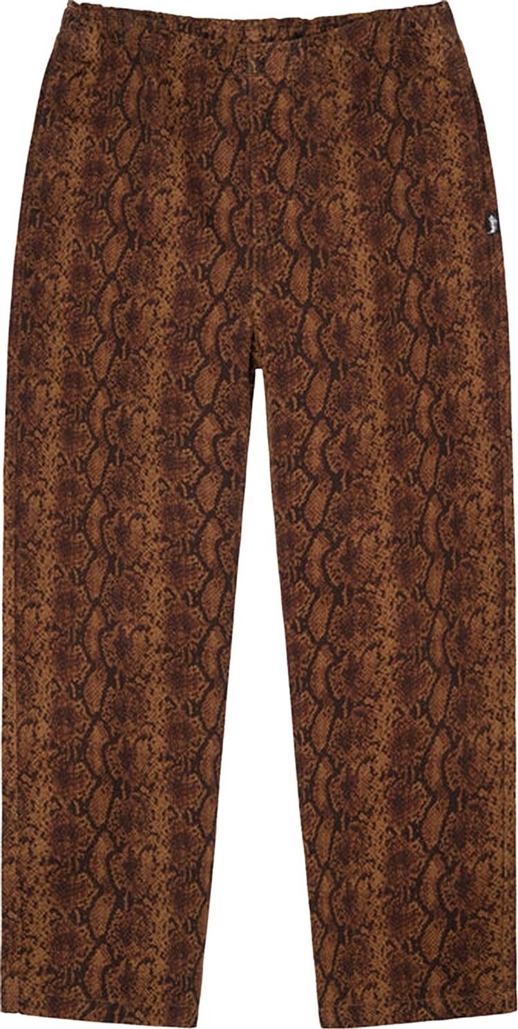 

Брюки Stussy Python Beach Pant 'Brown', коричневый