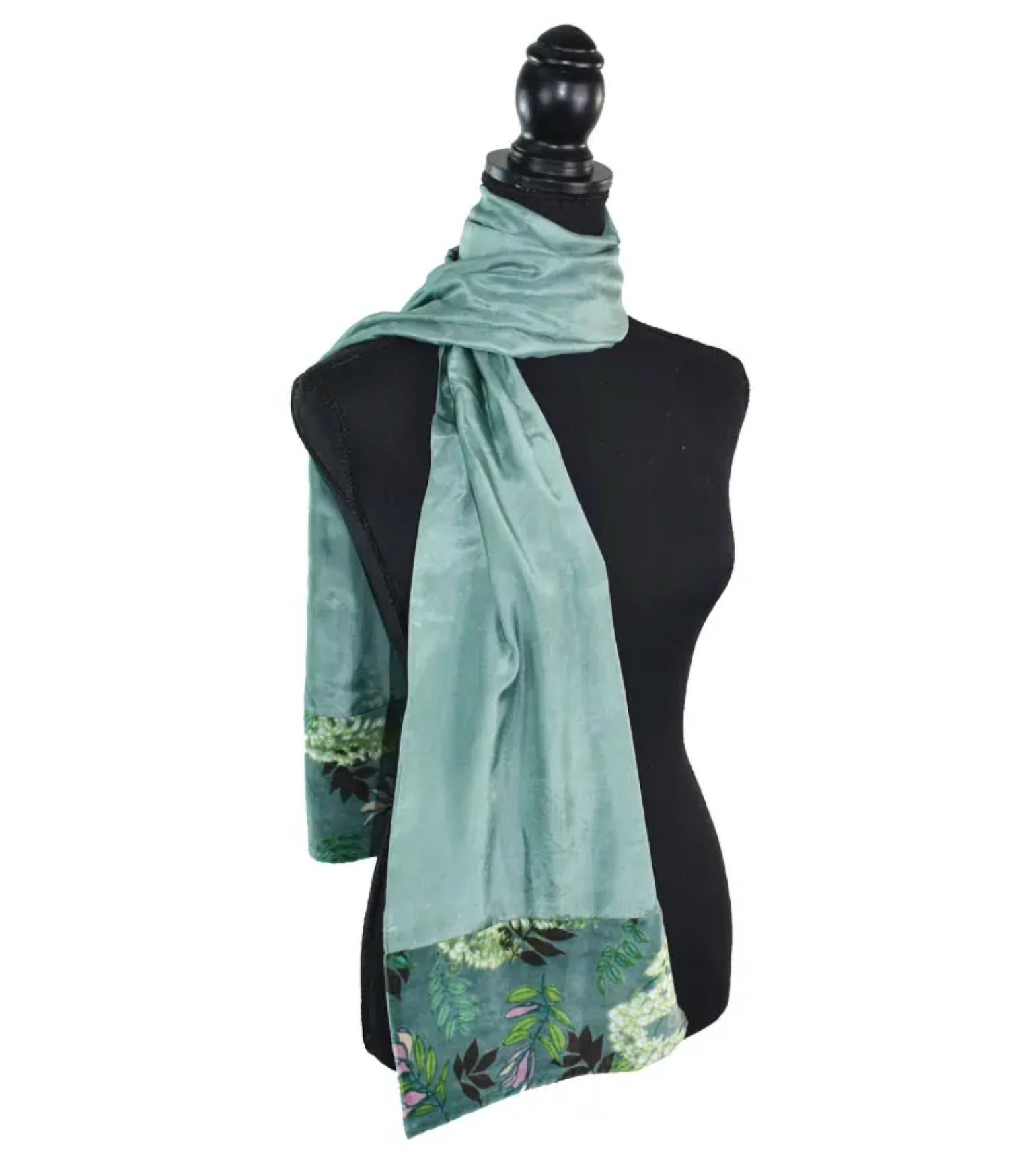 

Женский шарф Alva в цвете папоротника Dupatta Designs, цвет fern green