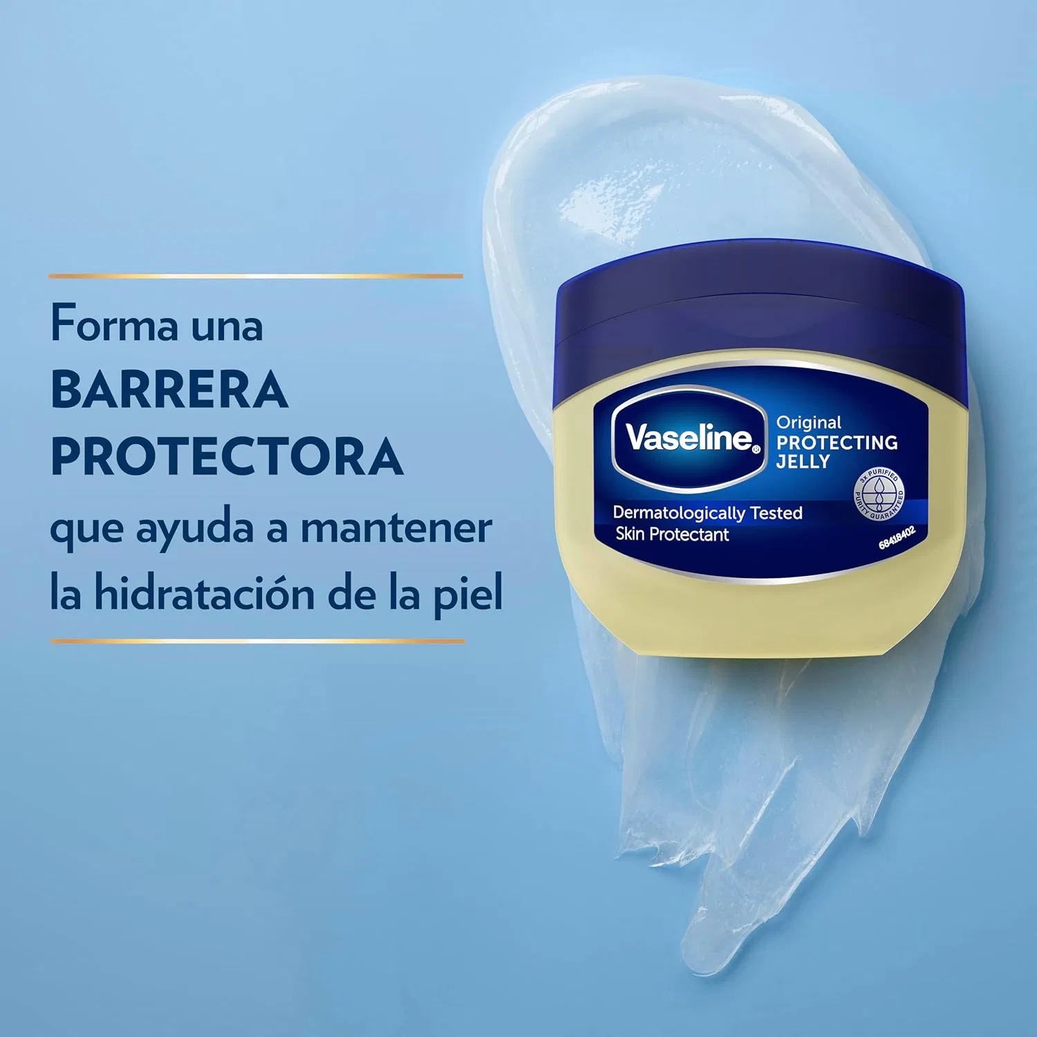 Защитное желе для лица Vaseline Original, 100 мл, набор из 12 штук Vaseline — фото 2