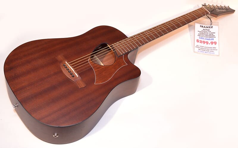 

Профессиональная настройка гитары Ibanez ALT20-OPN A/E!