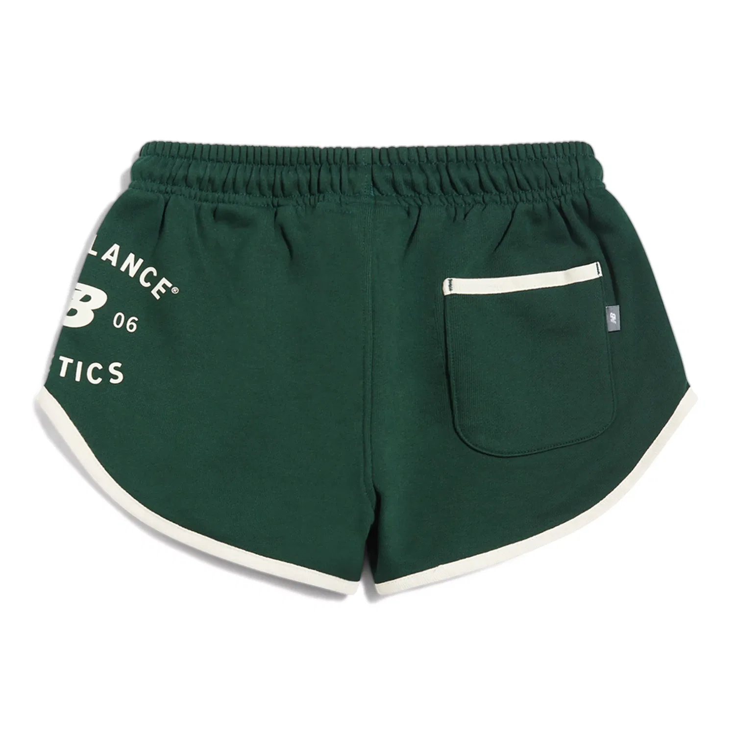 Детские шорты свободного кроя с принтом Varsity Graphic New Balance, Nordic Green — фото 2