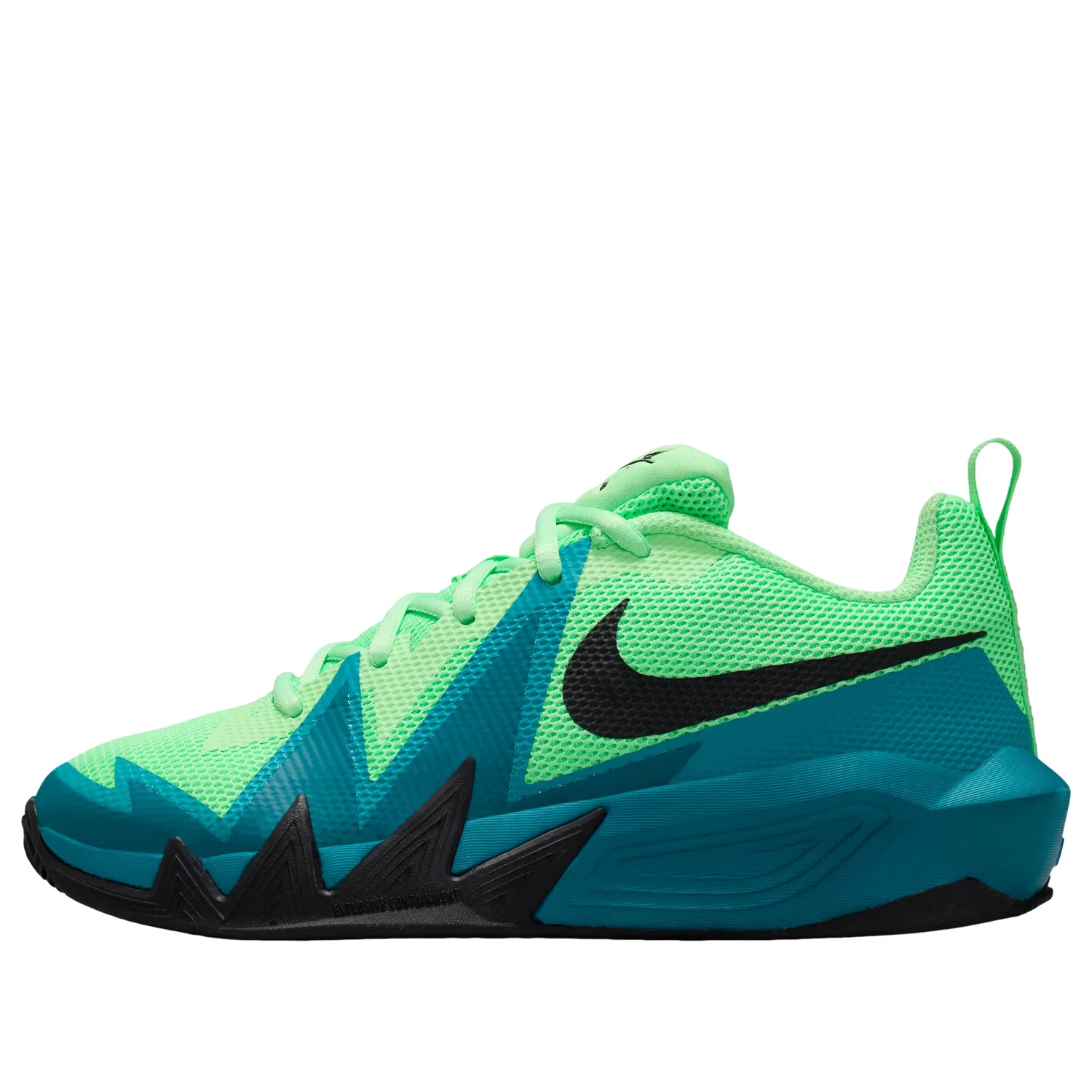 Детские кроссовки с сетчатым верхом S.T. Dynamite 'Illusion Green Bright Spruce' Nike, Illusion Green/Bright Spruce/Energy/Black