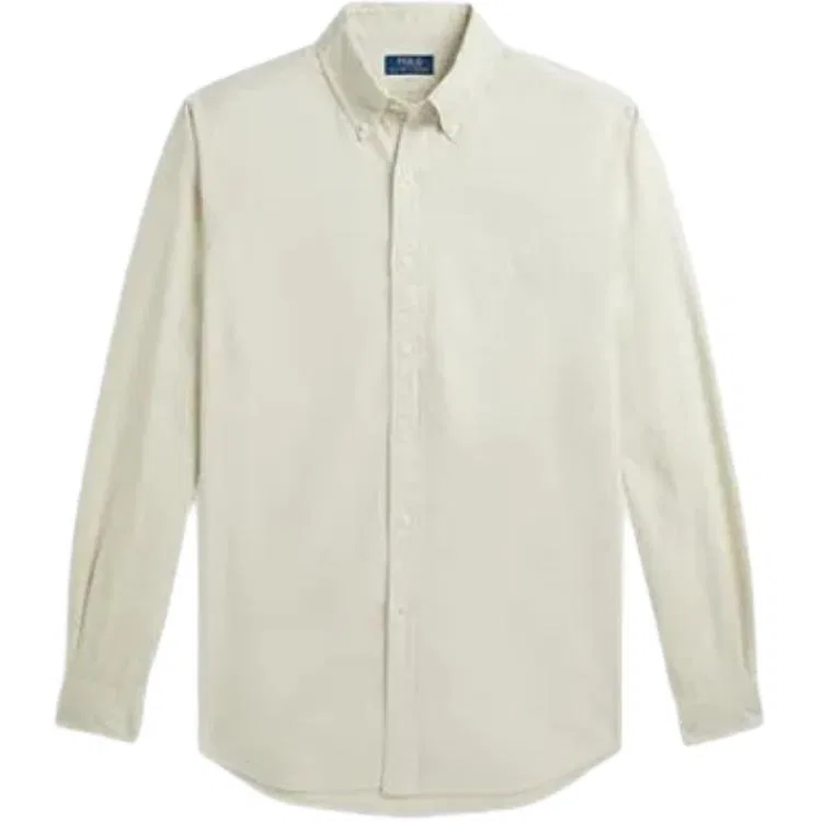 Мужская рубашка Классическая версия Polo Ralph Lauren, Ecru