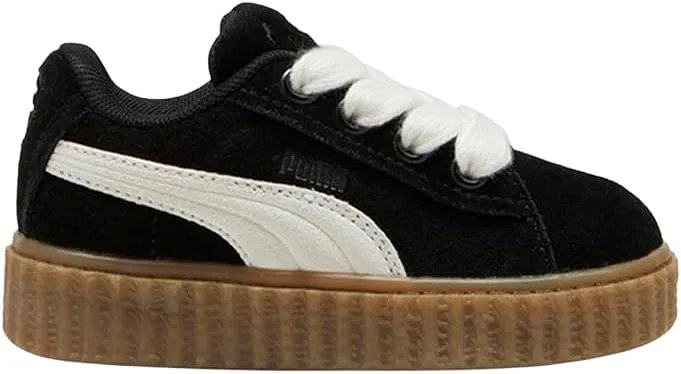 Детские кроссовки для девочек с шнуровкой Fenty X Creeper Phatty PUMA, Black