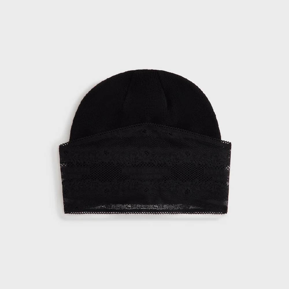 

Шапка-бини Lisa for Kith Cuffless With Lace, черный