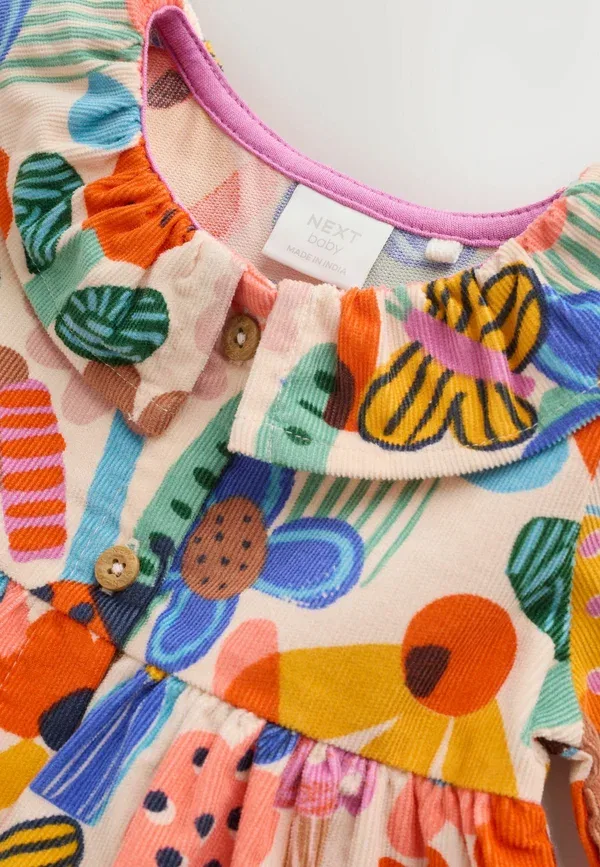 Платье-комплект из хлопка и полиэстера Set - day dress Next Multi Bright Print, мультиколор — фото 3