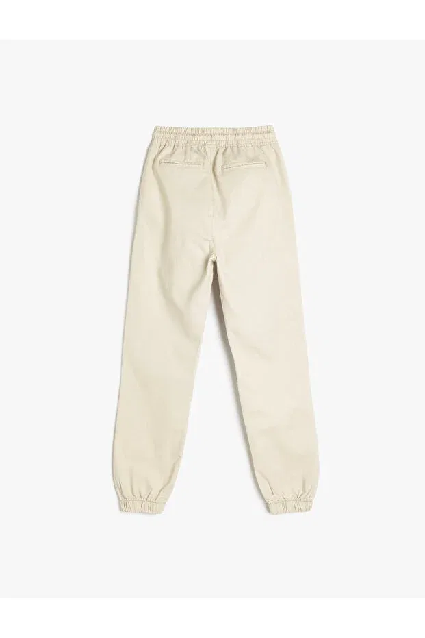 Детские брюки для девочек хлопковые Regular Fit Koton, Gray — фото 2