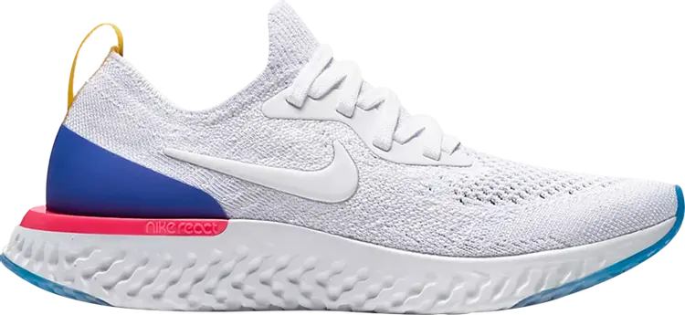 

Кроссовки Nike Epic React Flyknit GS 'OG', белый