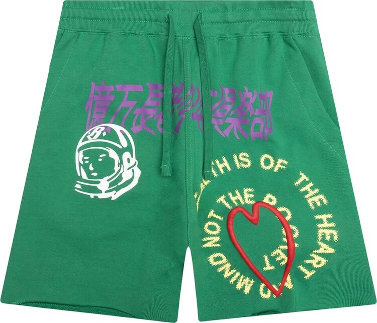 

Шорты Billionaire Boys Club Mindfulness Short 'Leprechaun', зеленый