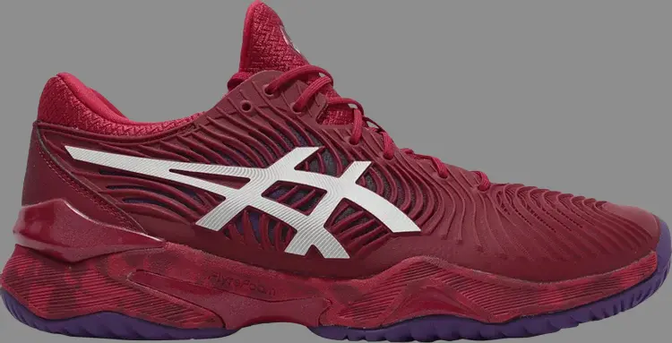 

Кроссовки court ff novak 'french open - cranberry' Asics, красный