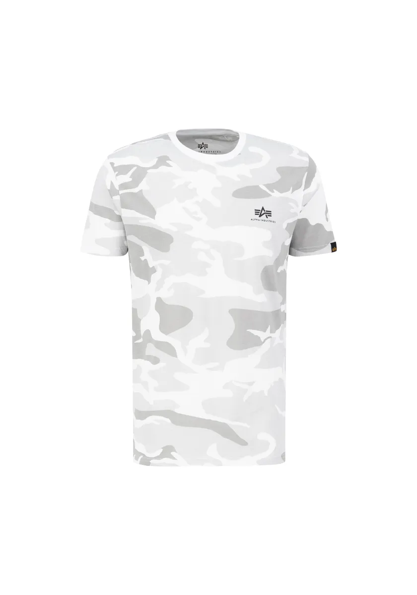 

Футболка Alpha Industries " Alpha Industries Мужская - Футболки с принтом на спине T Camo", белый