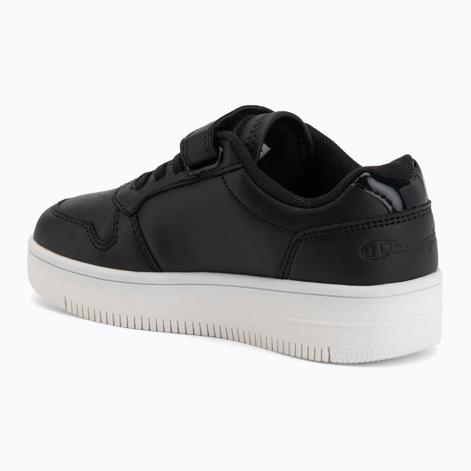 Детские кроссовки с блестками Champion RD18 Platform Glitter G PS Low Cut, Schwarz — фото 3