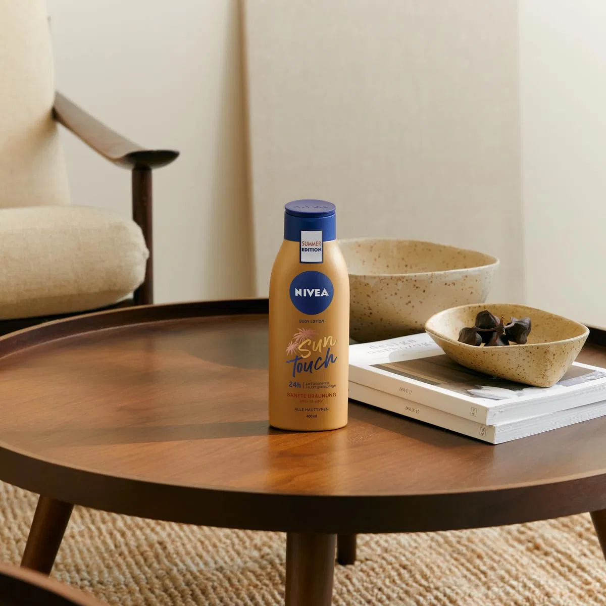 Лосьон для тела с автозагаром NIVEA Sun Touch, 400 мл, упаковка 3 шт — фото 3