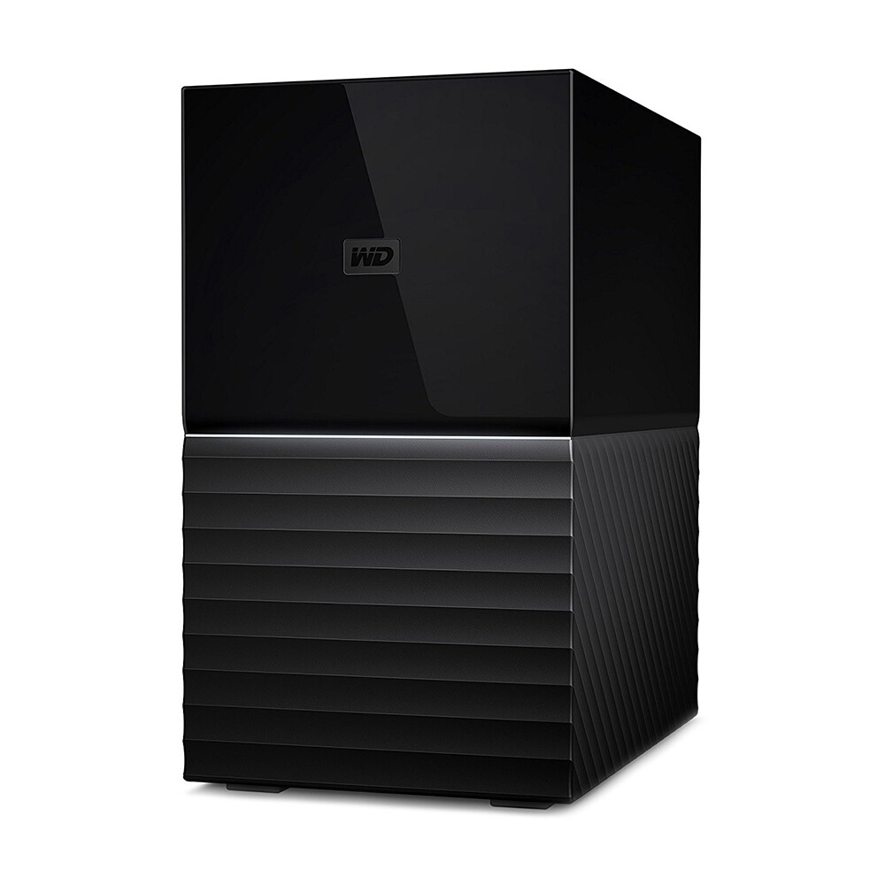 

Сетевое хранилище Western Digital My Book Duo, 6 ТБ, WDBFBE0060JBK, черный