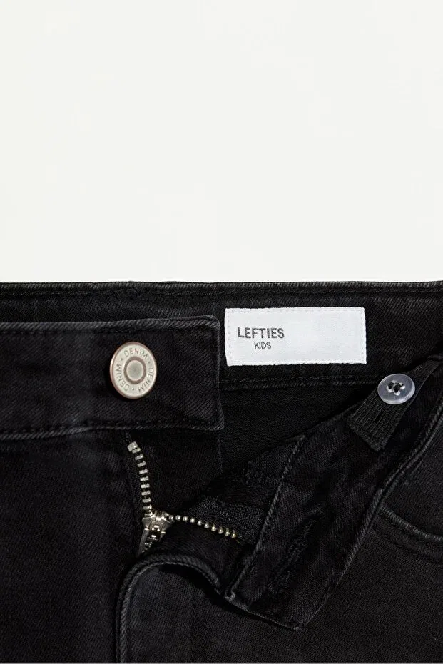 Детские шорты для девочек джинсовые Lefties, Black — фото 2