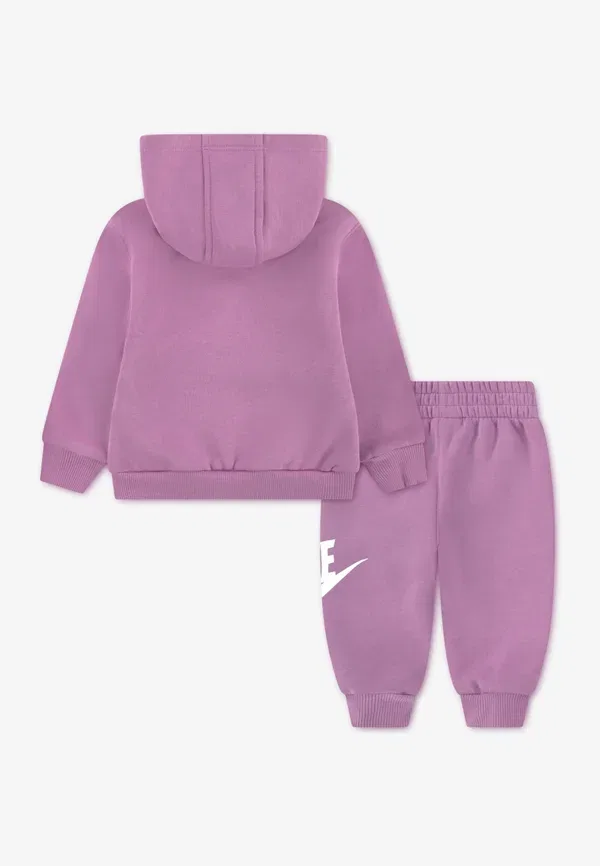 Брюки из комплекта, принт, Club set, Nike Sportswear, Light Magenta, светло-пурпурный — фото 2