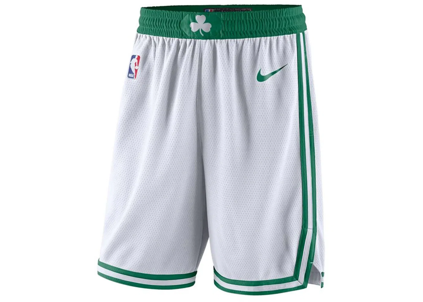 Мужские шорты с логотипом Nike NBA Boston Celtics Association Edition Swingman Dri-FIT Nike, White/Green