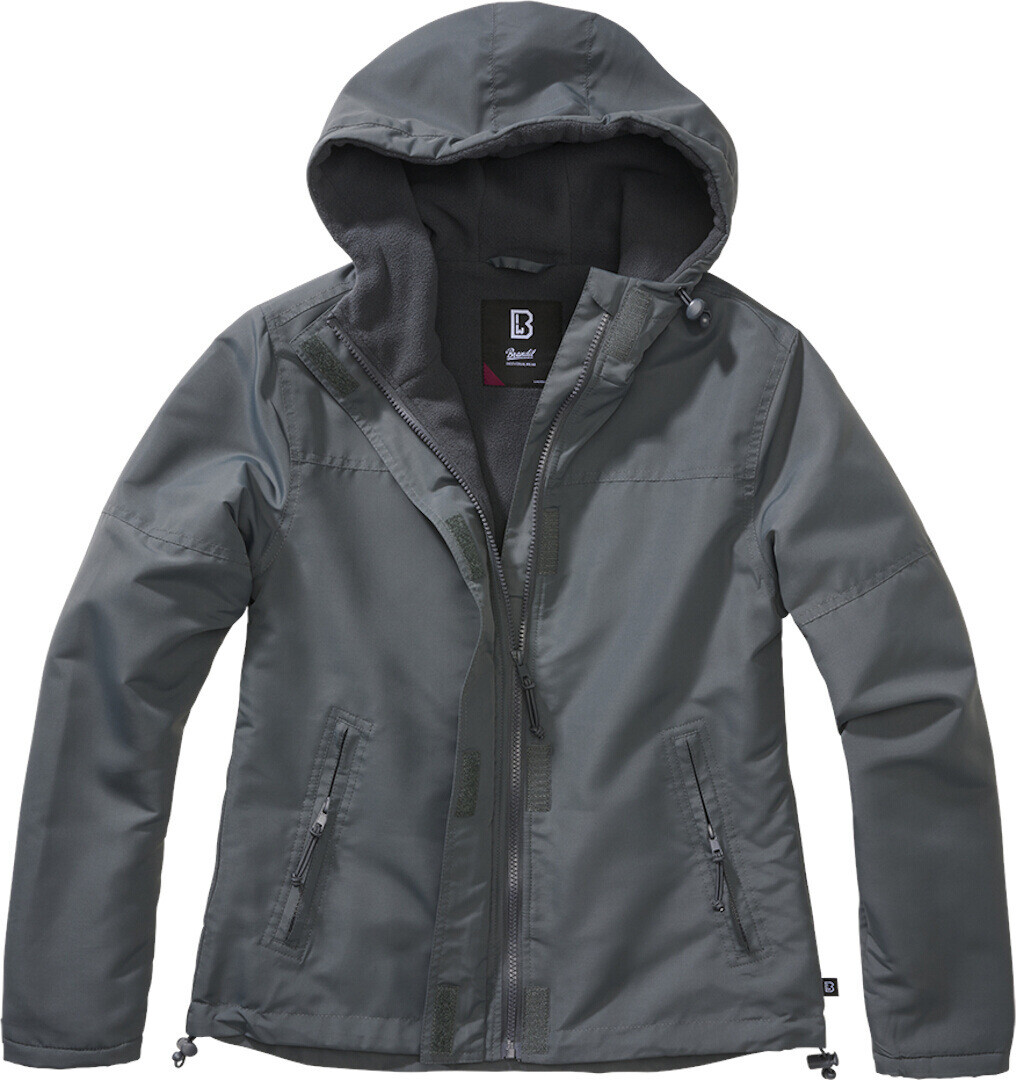

Жакет женский Brandit Windbreaker Frontzip, серый