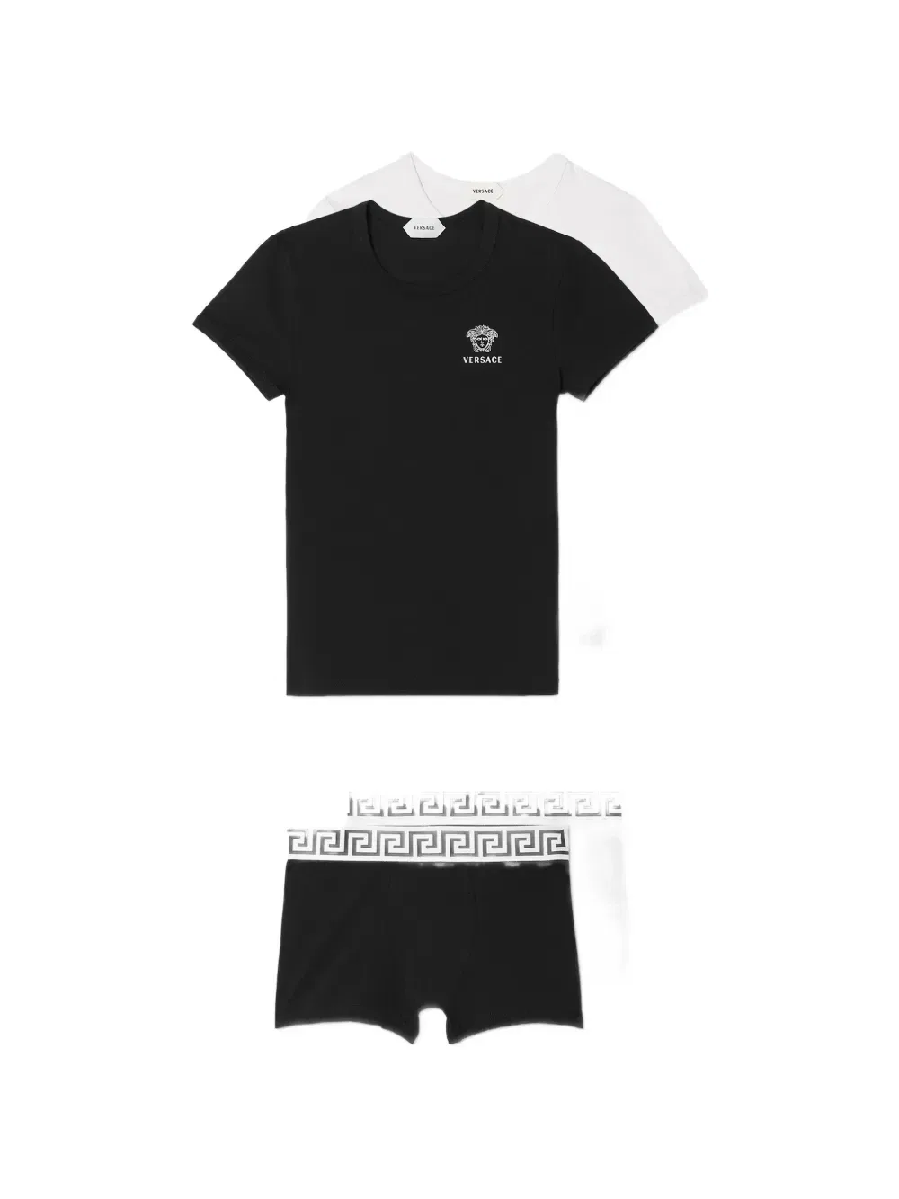 Комплект из двух трусов Versace Kids, черный