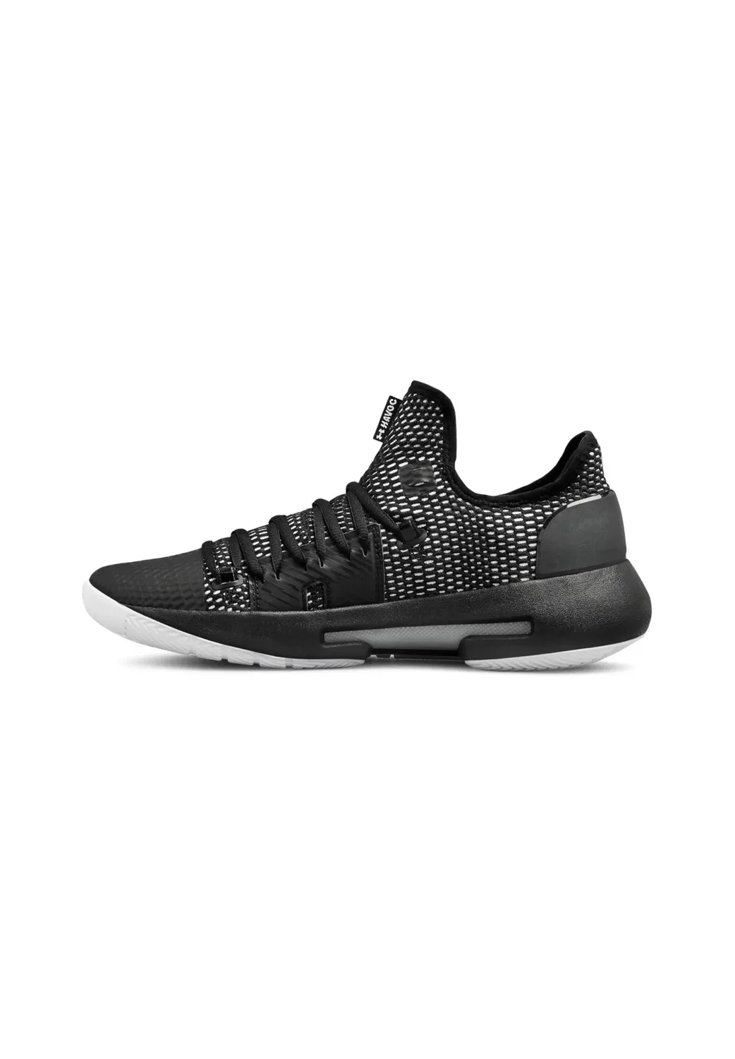 Hovr havoc low col 0001 - баскетбольные кроссовки Under Armour, Dark-Blue Dim