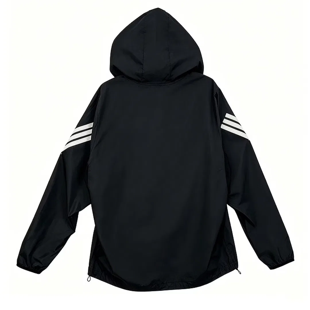 Мужская куртка с капюшоном Adidas, White/Black — фото 3
