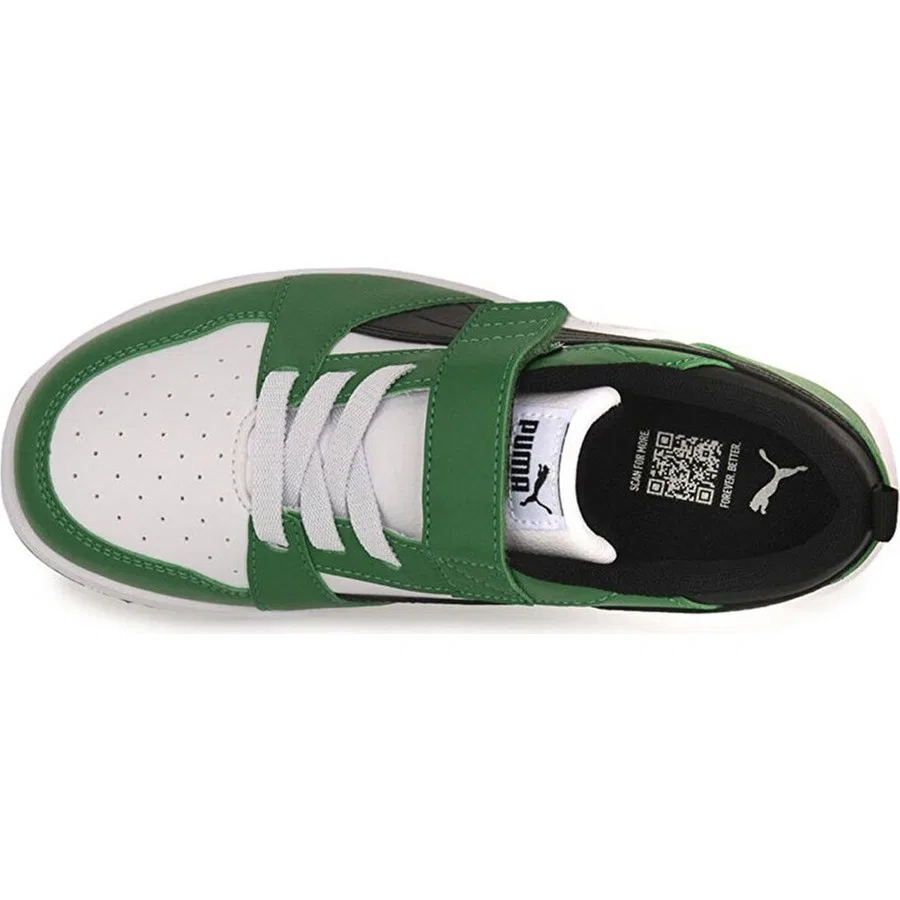 Детские спортивные кроссовки Rebound V6 Lo Ac Puma, Черный — фото 4