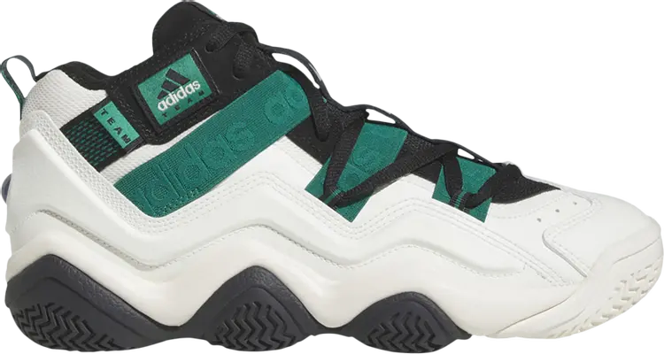 

Кроссовки Adidas Top Ten 2000 'Off White Dark Teal', кремовый, Бежевый;зеленый, Кроссовки Adidas Top Ten 2000 'Off White Dark Teal', кремовый