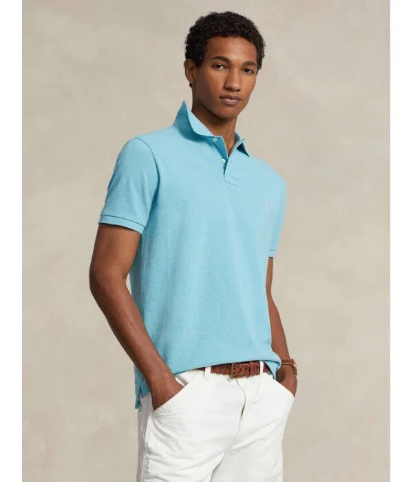 Мужская поло Slim Fit Polo Ralph Lauren, Turchese
