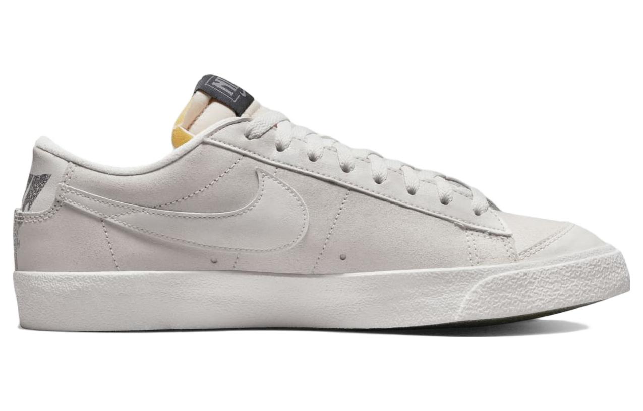 Кроссовки Nike Blazer Low 77 Premium, кремовый/серый — фото 2