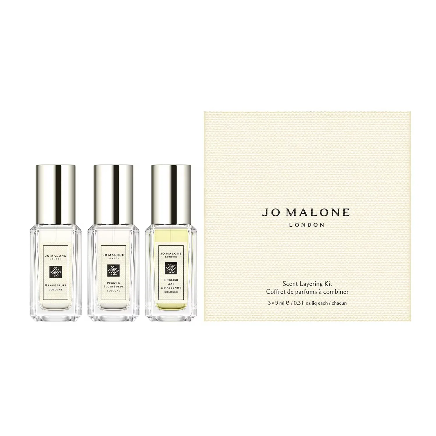 Набор парфюмерных миниатюр Scent Layering Starter Kit Jo Malone London, 9мл + 9мл + 9мл